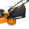 Ruohonleikkuri itsevetävä, leikkuuleveys 55cm, keräävä, silppuava, sivulle heittävä - Työnnettävät ruohonleikkurit - 6438168120959 - 14
