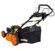 Ruohonleikkuri itsevetävä, leikkuuleveys 55cm, keräävä, silppuava, sivulle heittävä - Työnnettävät ruohonleikkurit - 6438168120959 - 4