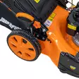 Ruohonleikkuri itsevetävä, leikkuuleveys 55cm, keräävä, silppuava, sivulle heittävä - Työnnettävät ruohonleikkurit - 6438168120959 - 12