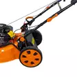 Ruohonleikkuri itsevetävä, leikkuuleveys 55cm, keräävä, silppuava, sivulle heittävä - Työnnettävät ruohonleikkurit - 6438168120959 - 15