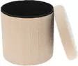 SÃ¤ilytysjakkara Ecru 38 cm - Jakkarat  - 8721037138659 - 1