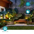 SmartLife Älypistorasia | IP44 | Virtamittari | 3680 W | Maadoitettu virtaliitin / Tyyppi F (CEE 7/7) | -30 - 40 °C | Android / IOS | Harmaa / Valkoinen | 1 kpl - Älypistorasiat - 5412810317219 - 53