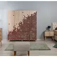 Sonoma Oak Vaatekaappi - 100% Melamiinipinnoitettu, 18mm Paksuus, Hornbeam Jalat, Metalli- ja Köysikahvat, UV-suojattu - Vaatekaapit - 8681875381139 - 3