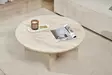 Travertiini Sohvapöytä - 100% Melamiinipinnoitettu Lastulevy, 18mm Paksuus, 90x40x90cm, Helppo Koota, Tyylikäs ja Kestävä - Sohvapöydät - 8684283850389 - 4