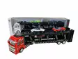 Truck king metallinen autonkuljetusrekka + 3 pikkuautoa, ikäsuositus 3+ - Ajoneuvolelut - 6438484016899 - 1
