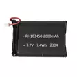 Vaihtoakku PNI R45, 3.7V, 2000mAh, Li-Ion, radioasemalle PNI PMR R45 PRO - PNI tuotteet - 5949066531149 - 7