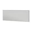 Valkoinen Dresser Peili 100% MDF, Ekologinen Flotal-E, 40x120x2,2 cm, Seinään Kiinnitettävä, Yksi Paketti - Peilit - 8683743822799 - 5