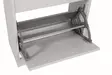 Valkoinen Kenkäkaappi - 100% Melamiinipinnoitettu Lastulevy, 51x84x26 cm, 2 Vetolaatikkoa, Seinään Kiinnitettävä - Kenkäkaapit - 8682870658219 - 11