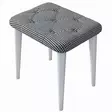 Valkoinen Meikkipöytä - 100% Melamiinipinnoitettu Lastulevy, 18 mm, 103x111,8x40 cm, 2 Pakettia, Tyylikäs ja Kestävä - Meikkipöydät - 8683742031659 - 8