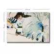 Vasili Kandinsky - Monivärinen Koristeellinen Canvas-taulu 70x100 cm, 100% Puukehys, Abstrakti Taide, Seinäsomiste - Taulut ja kehykset - 8683342781589 - 3