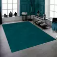 Vihreä 100% Polyesteri Matto 120x180 cm - Antibakteerinen, Liukumaton, Konepestävä, 10 mm Nukka, 5 mm Kokonaispaksuus - Suuret ja keskikokoiset matot - 8683742608349 - 2
