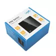 Yksinkertainen kosketuskytkin PNI SH121, lasia, musta, LED-merkkivalolla, 10A 200W - PNI tuotteet - 5949066530029 - 10