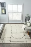 Ylellinen 120 x 180 cm Matto - 100% Polyesteri, 15 mm Nukka, Jutepohja, Helppohoitoinen, Tyylikäs Sisustusratkaisu - Suuret ja keskikokoiset matot - 8684282263999 - 2