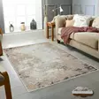 Ylellinen 80x150 cm Beige Valkoinen Minkki Polyesterimatto - Antibakteerinen, Konepestävä, Liukumaton Alusta - Pienet matot ja käytävämatot - 8683742614739 - 2