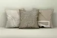 Ylellinen Monivärinen Tyynynpäällinen 3 kpl - 50% Puuvilla, 50% Polyesteri, 43x43 cm, Konepestävä ja Silitysmahdollisuus - Koristetyynyt - 8684283661459 - 2