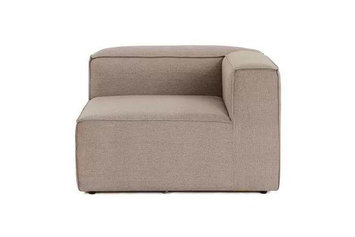 1-istuttava sohva, ruskea, 107 cm leveä, kestävä, mukava - Sohvat - 8684282422389 - 1