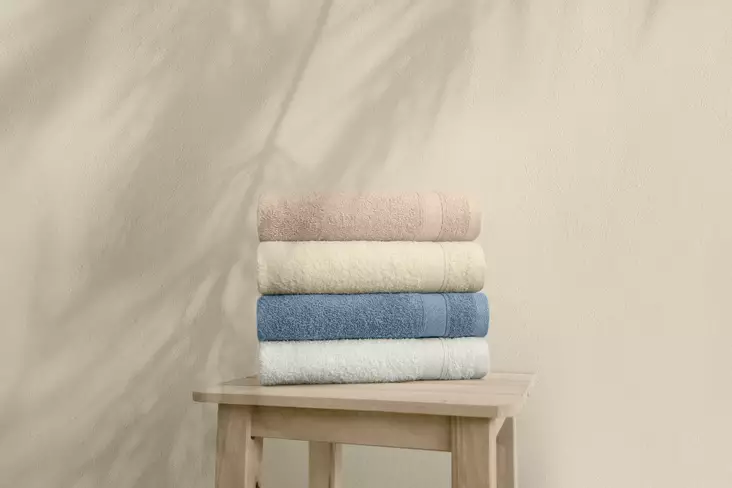 100% Puuvillaiset Kasvopyyhkeet 4 kpl - Pehmeät ja Imukykyiset 50x90 cm - Konepestävät ja Kestävä Laatu - Pyyhkeet ja kylpytakit - 8683743314669 - 1