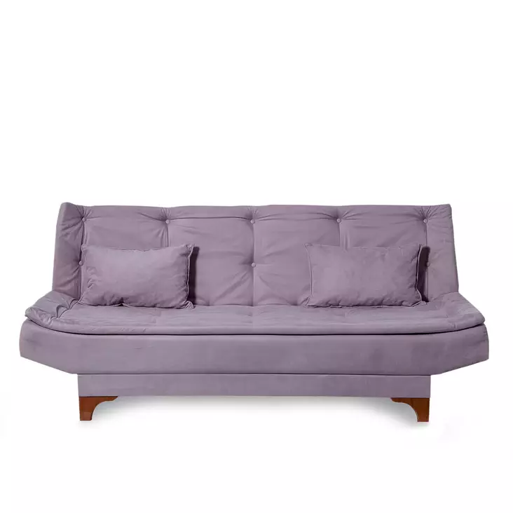 3-istuttava vuodesohva, harmaa, 190 cm leveä, mukava, tilaa säästävä - Vuodesohvat - 8681875323689 - 1