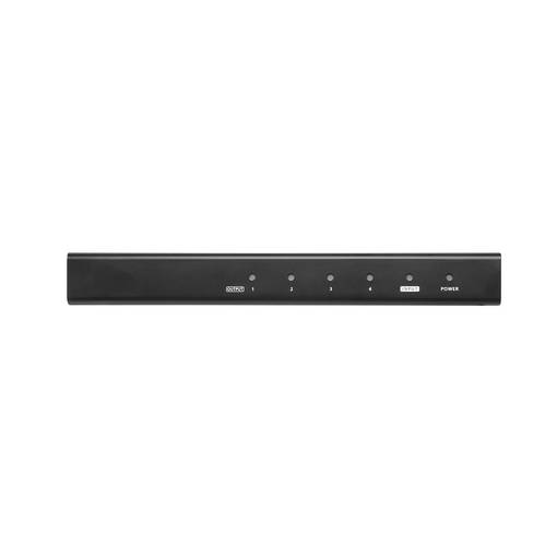 4-Väylä True 4K HDMI Jaotin Musta - Videokytkimet ja jakajat - 4719264645419 - 1