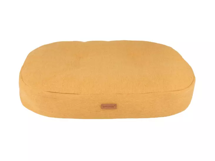 Amiplay Montana koiranpatja ovaali M 61x52x9cm keltainen - Koiran pedit - TN-227069 - 1
