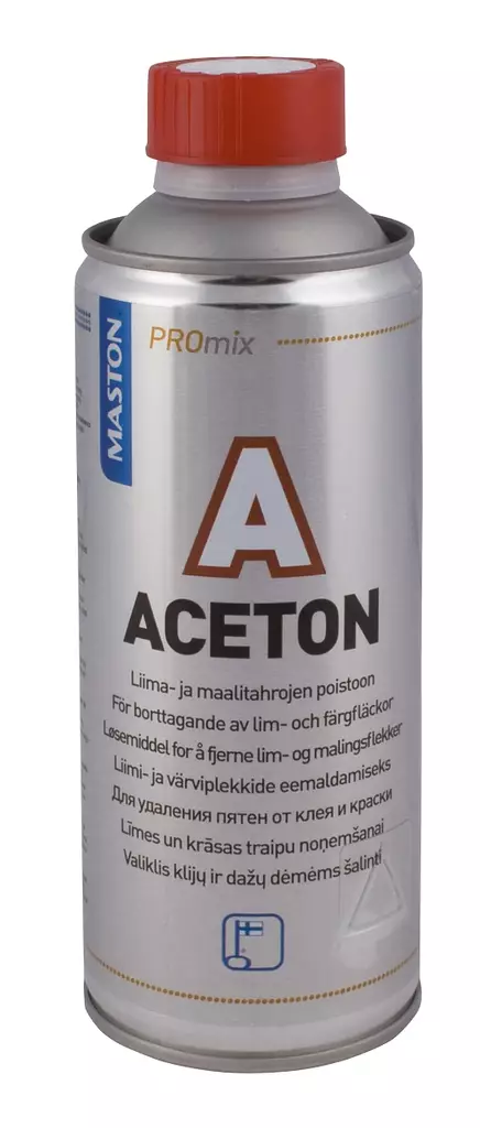 Asetoni Maston 450 ml - Maalit ja lakat - 647-0034-99 - 1