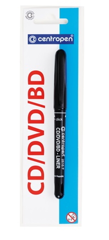 CD-Marker Centropen musta -  - 19-19-694-0282-99 - 1