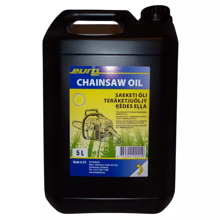 Euro Chainsaw Oil 5 L - Teräketjut ja laipat - 4740244000249 - 1