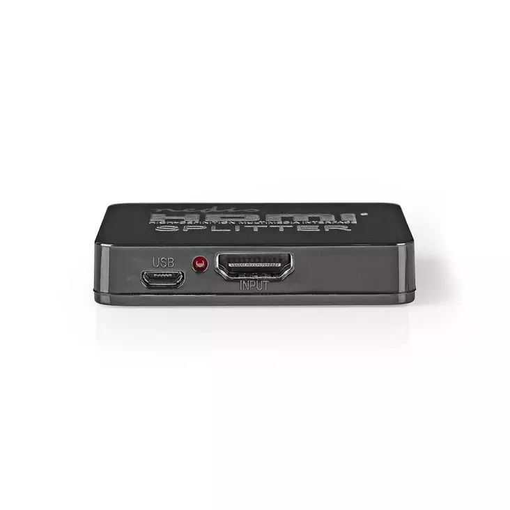 HDMI Jakaja | 2-Porttinen port(s) | 2x HDMI Output | 4K@30Hz | 2.25 Gbps | ABS-Muovi / PVC | Musta - Videokytkimet ja jakajat - 5412810304929 - 1