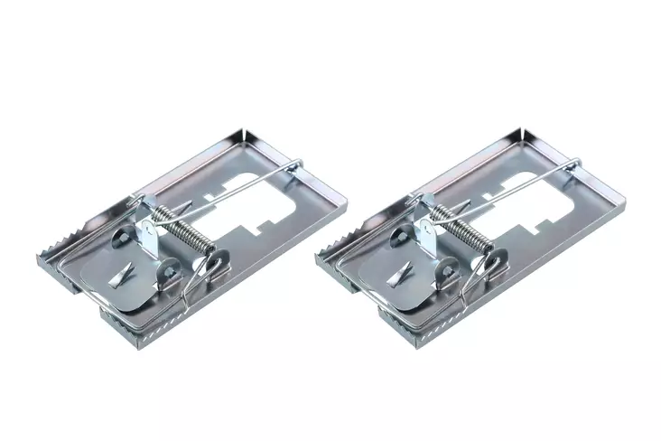 Hiirenloukku metalli 2 kpl=20 - Jyrsijöiden karkottimet ja loukut - 649-0303-99 - 1