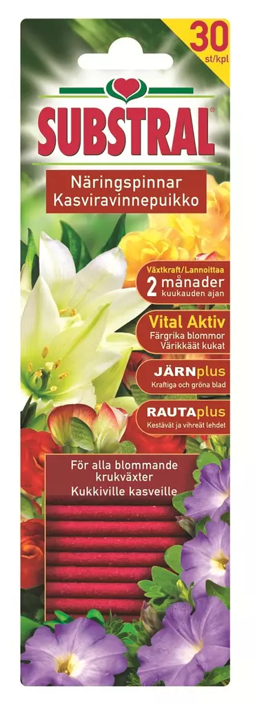 Kasviravinnepuikko kukkiville kasveille Substral - Mullat ja ravinteet - 670-0024-99 - 1