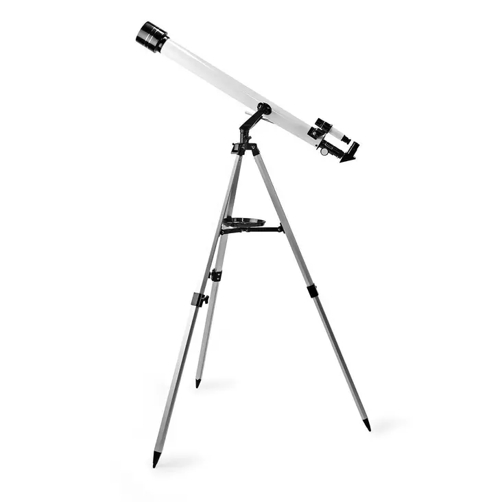 Kaukoputki | Aukko: 50 mm | Polttoväli: 600 mm | Finderscope: 5 x 24 | Maksimi työkorkeus: 125 cm | Tripod | Musta / Valkoinen - Kiikarit ja kaukoputket - 5412810330959 - 1