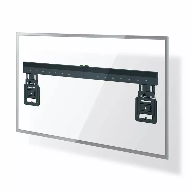 Kiinteä TV-Seinäteline | 43 - 100 " | Maksimi tuettu näytön paino: 75 kg | Minimi etäisyys seinästä: 9.50 mm | Teräs | Musta - TV telineet - 5412810450459 - 1