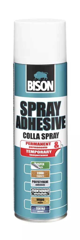 Kontaktiliima Spray Adhesive, Bison - Liimat - 8710439082509 - 1