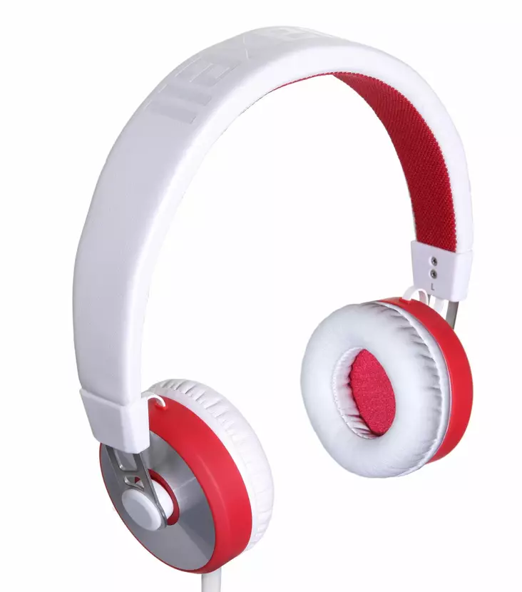 Kuulokkeet Maxell KUMA White-Red - Sankakuulokkeet - 4902580769369 - 1