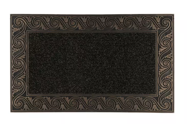 Kynnysmatto Frame harmaa 45 x 75 cm=20 - Kynnysmatot ja kuramatot - 6410416029009 - 1