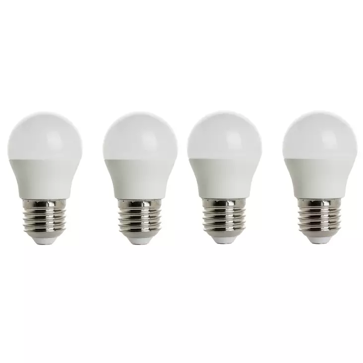 LED pallolamppu E27 806 lm 4 kpl - Lamput ja loisteputket - 6438168101569 - 1