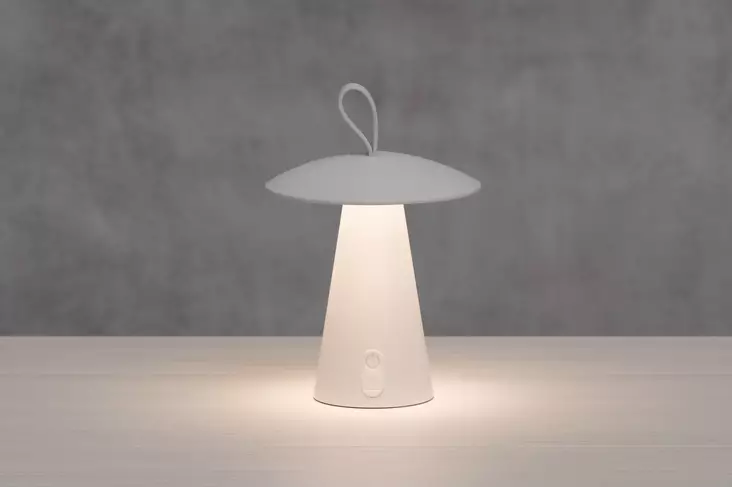 LED p=C3=B6yt=C3=A4valaisin Sieni 23cm - Valokoristeet ja valohahmot - 6410416284019 - 1