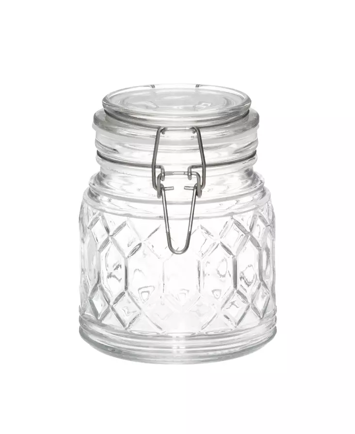 Lasipurkki Diamond 51 cl - Ruoan pakastus ja säilöntä - 6410416083339 - 1