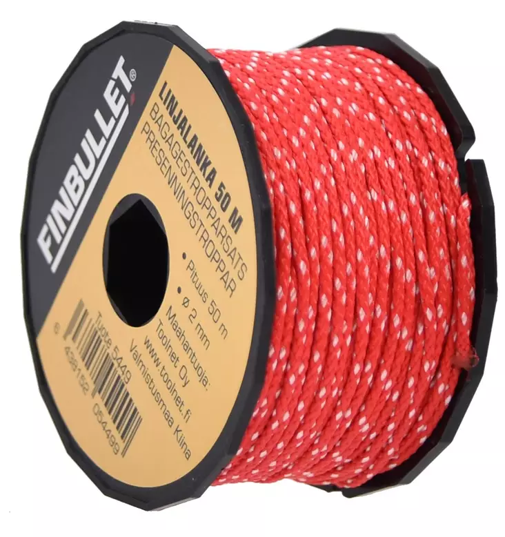 Linjalanka PP 2mm x 50m - Merkintätyökalut - 6438152054499 - 1