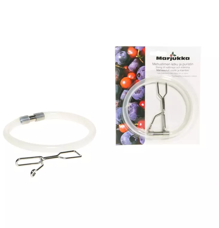 Mehustimen letku ja puristin - Ruoan pakastus ja säilöntä - 634-7079-99 - 3