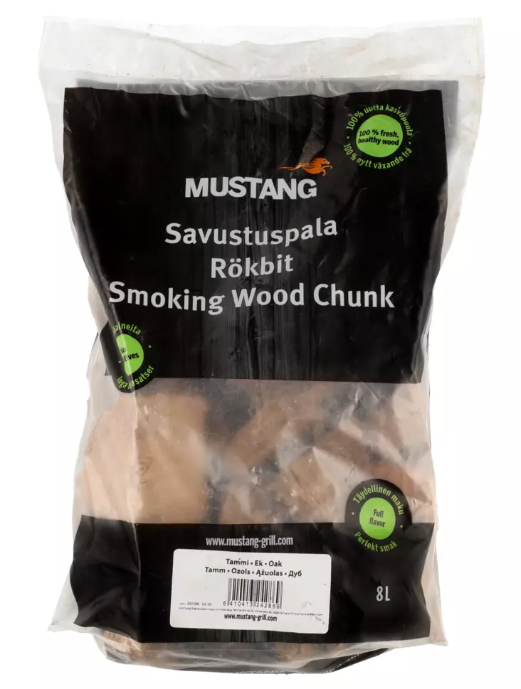 Mustang savustuspala tammi 8 L - Grillaustarvikkeet - 6410413242869 - 1