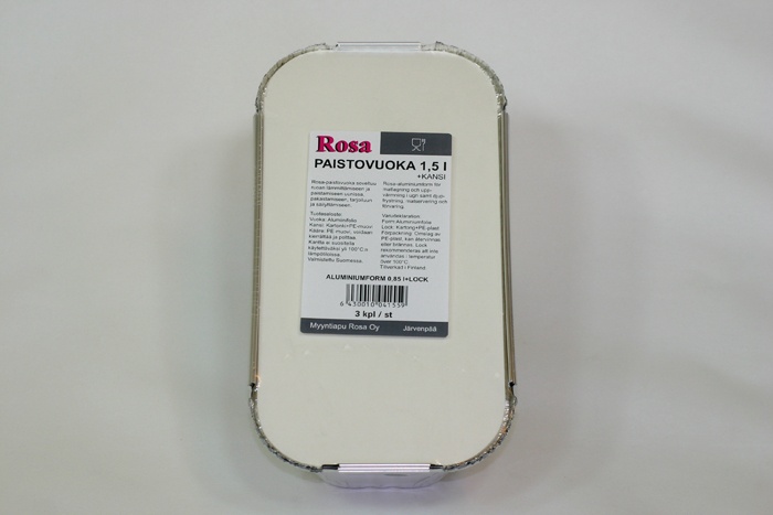 Paistovuoka 1,5 l Rosa - Leivinpaperit, muovit, foliot - 690-0083-59 - 1