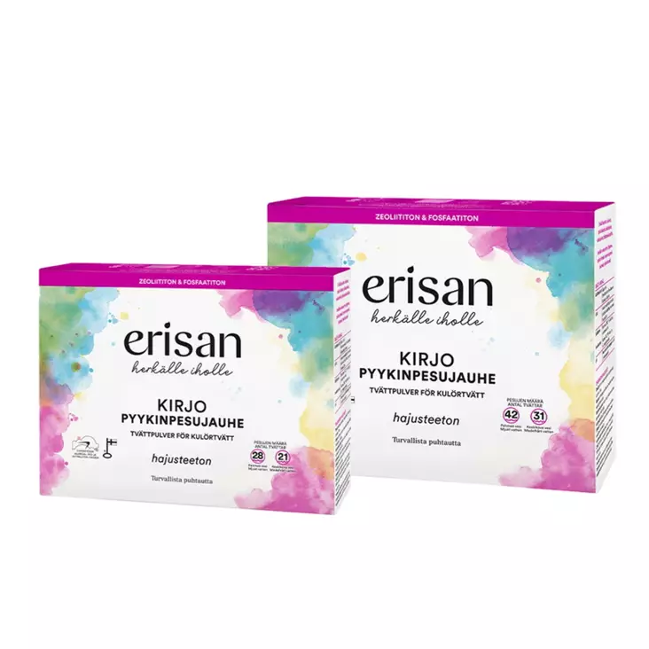Pesujauhetiiviste Erisan Color 1 kg - Pyykinpesu- ja huuhteluaineet - 671-0150-79 - 1