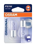 Polttimo Osram 7511 P21W 24V 2 kpl - Ajovalot ja polttimot - 4050300925929 - 1
