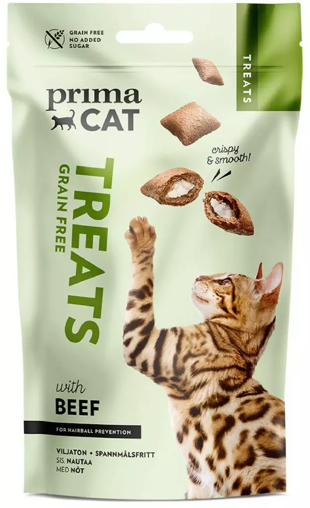 PrimaCat Treats Crunchy Anti-hairball - Kissan ruoka - 6430069583789 - 1