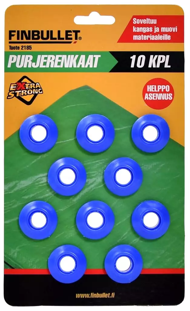 Purjerenkaat 10 kpl - Pressut ja suojapeitteet - 6438152021859 - 1