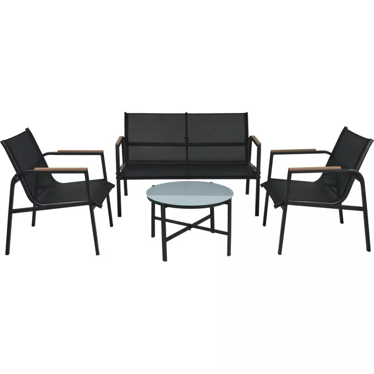 Puutarhakalusteryhmä 4-osainen - Pihakalusteryhmät - 8720573914109 - 1