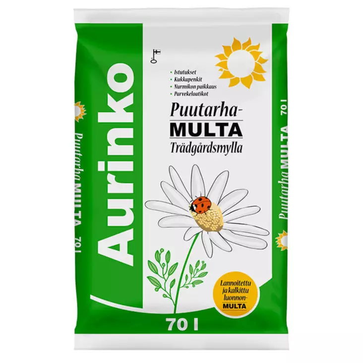 Puutarhamulta Aurinko 70 l - Mullat ja ravinteet - 6413970309679 - 1