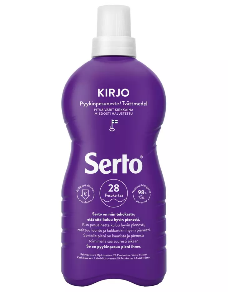 Pyykinpesuneste Serto Kirjo 750 ml - Pyykinpesu- ja huuhteluaineet - 6417964578379 - 1