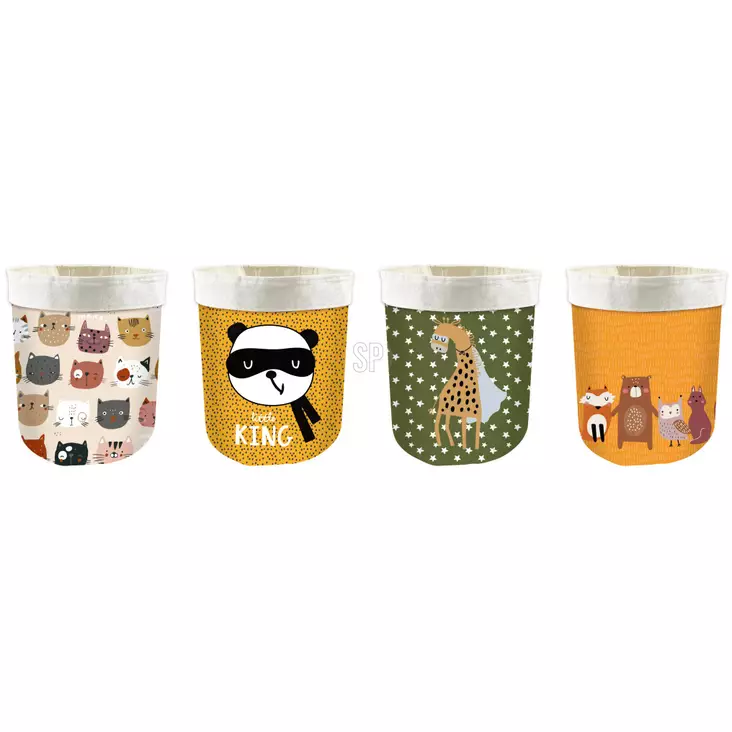 Pyykkikassi 39x30cm kuosilajitelma - Pyykinkuivaus ja pyykkikorit - 8720573449489 - 1